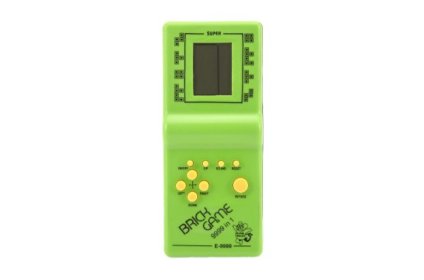  Digitln hra Brick Game Tetris hlavolam plast 18cm na baterie 