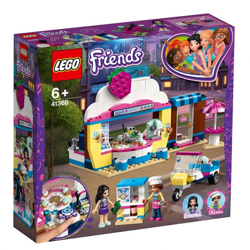 LEGO Friends 41366 Olivia a kavrna s dortky