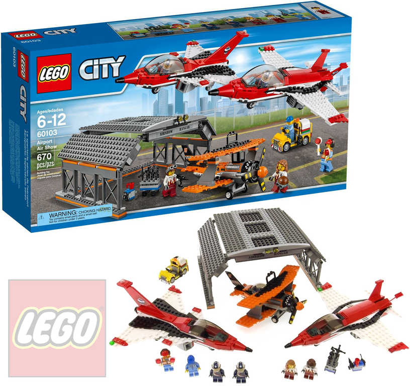 LEGO CITY Letit - leteck show 60103