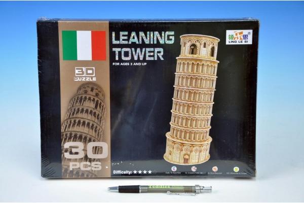 Skldanka Puzzle 3D Tower of Pisa - Kliknutm zobrazte detail obrzku.